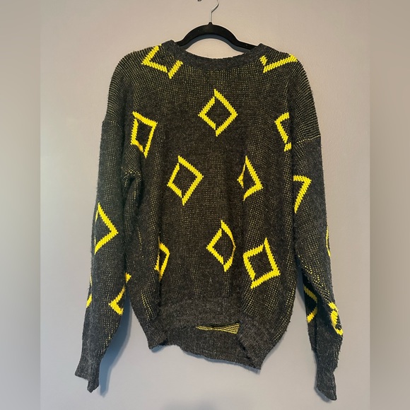 Sweaters - Vintage Nicolas Allen retro sweater 90s size L Large